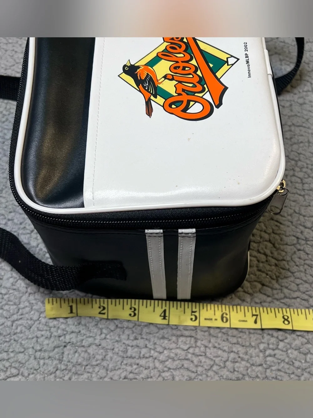 Y2K Vintage Baltimore Orioles Lunch Bag Collector Edition Black And White